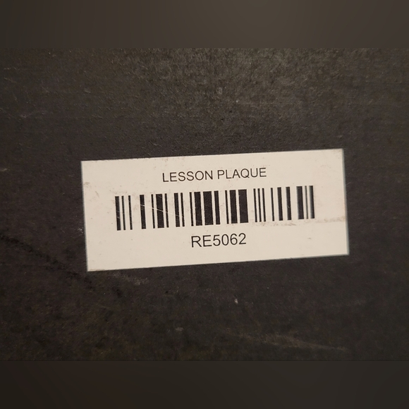 Lesson Plaque - Picture 4 of 4